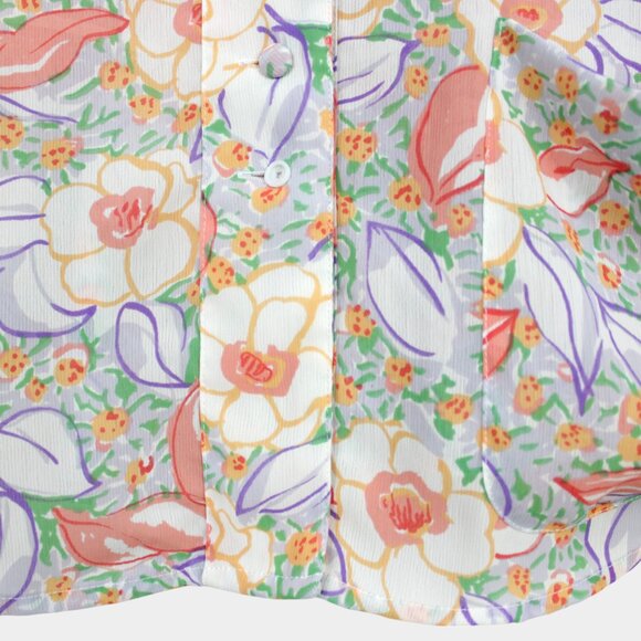 Vintage Victoria's Secret Gold Label 2-Piece Floral Loungewear Set Size Small - Picture 9 of 10